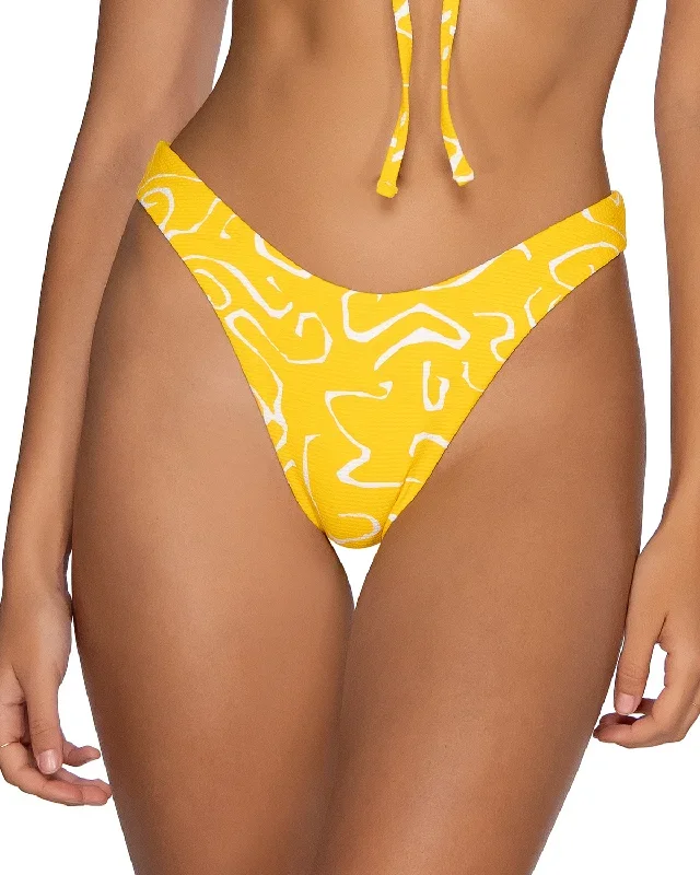 2023 B Swim Sunshine Swirl Cheeky Bikini Bottom - L530