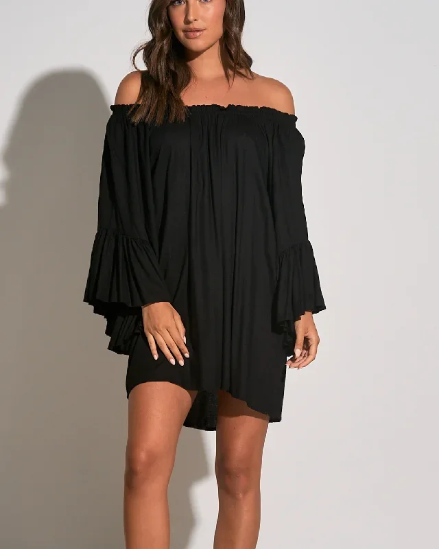 2023 Elan Off Shoulder Dress - Ry555