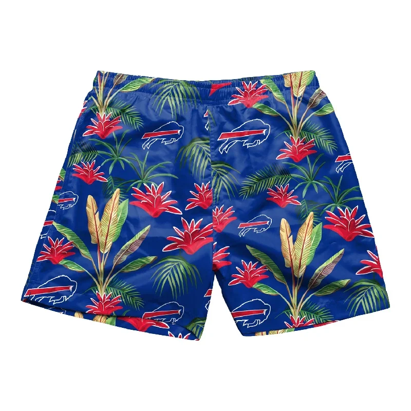 FOCO Buffalo Bills Floral Swim Trunks