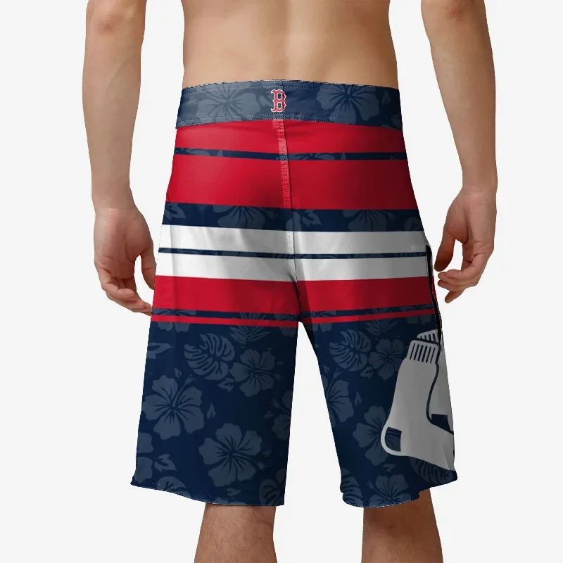 boston-red-sox-hibiscus-boardwalk-stripe-boardshorts