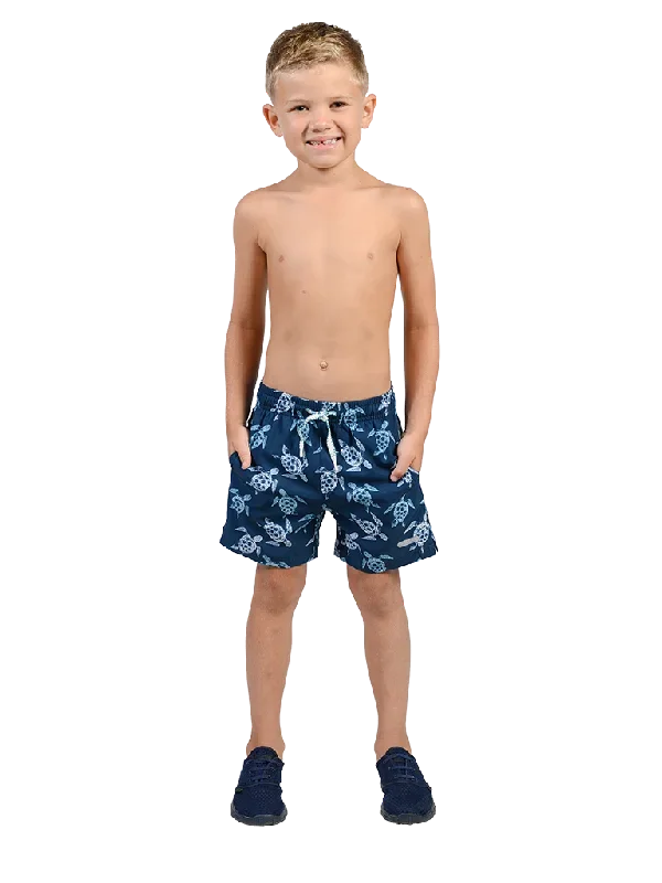 Boys printed swim shorts