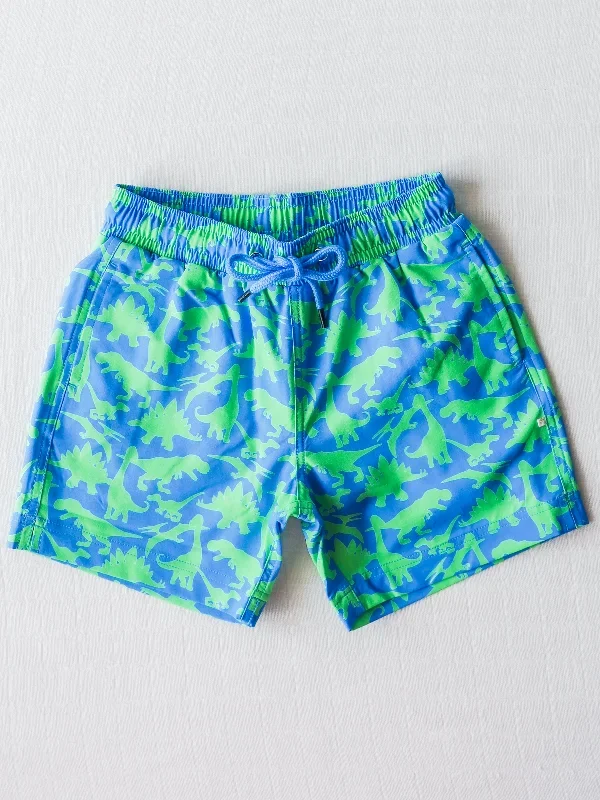 Boy's Swim Trunks - Dinomania