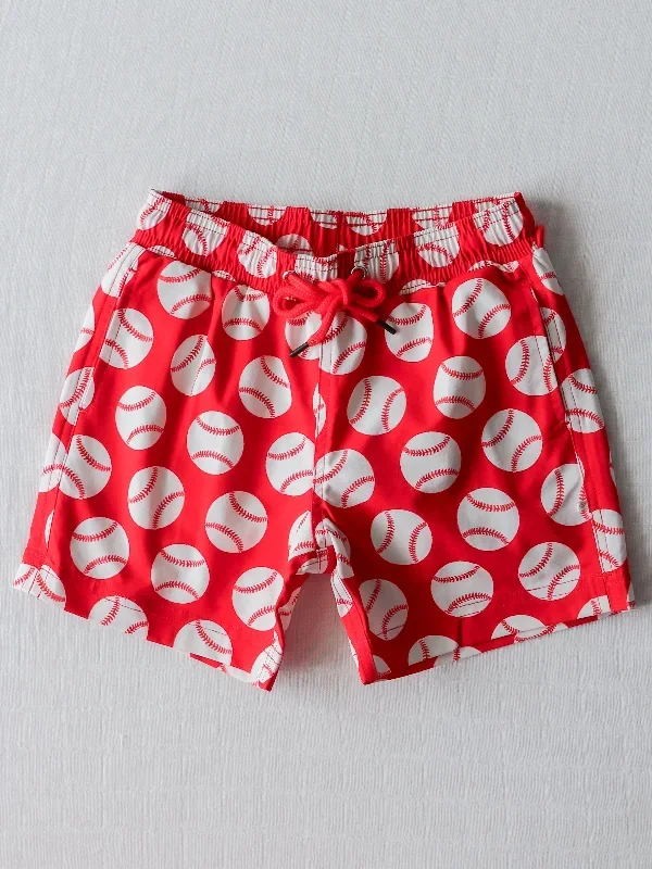 Boy's Swim Trunks - Home Run