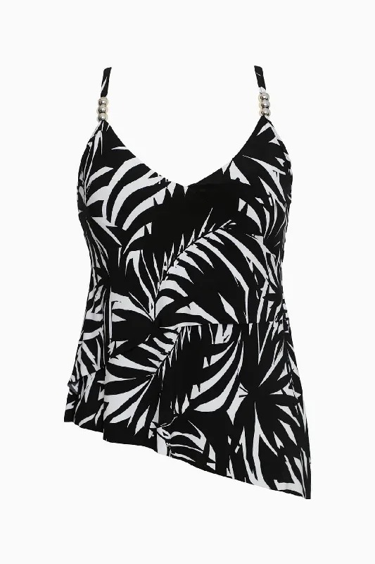 Chicly Shaded Elsa Tankini Set