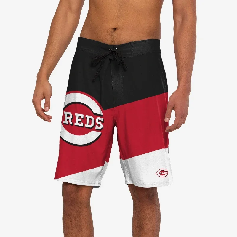 Cincinnati Reds Color Dive Boardshorts