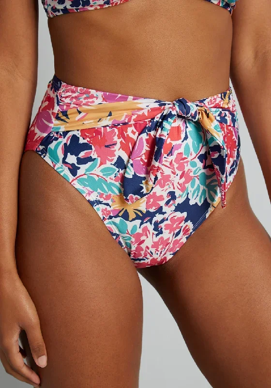 The Cindy High-Waisted Bikini Bottom