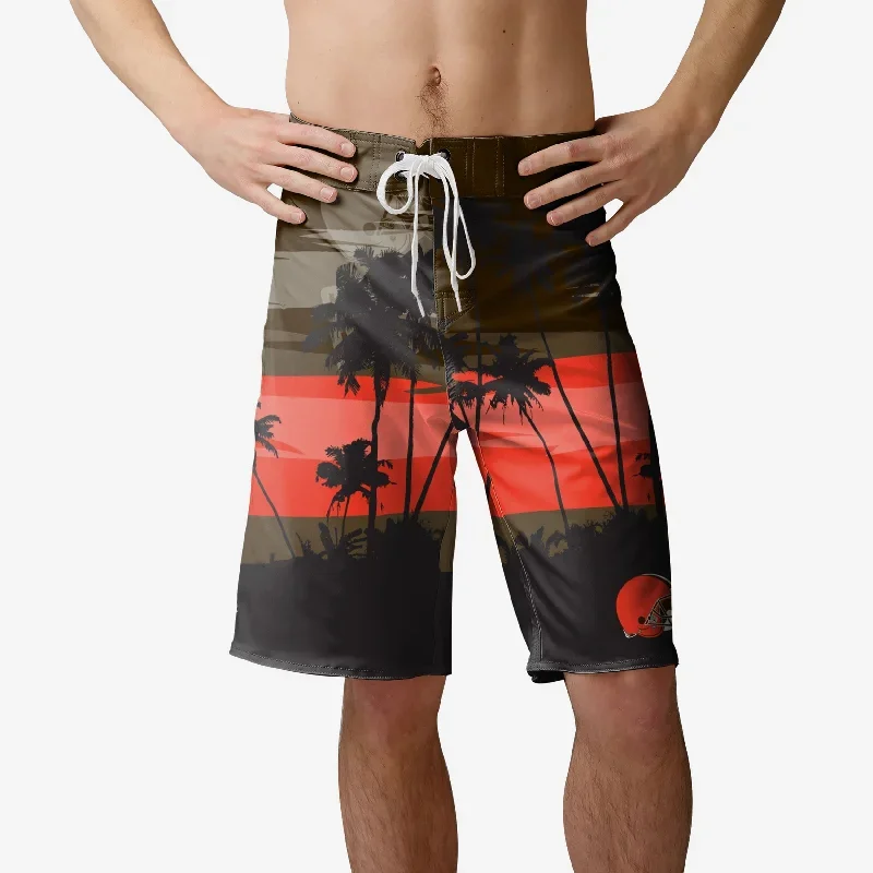 Cleveland Browns Sunset Boardshorts