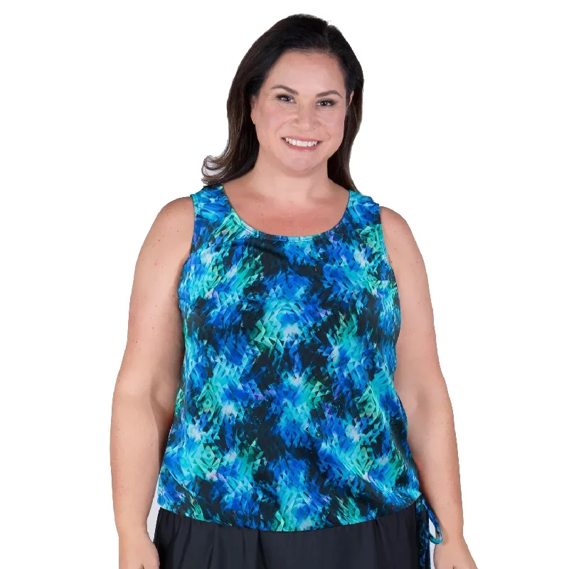 Wear Your Own Bra Plus Size Swimwear Top - Jazzy Jewels