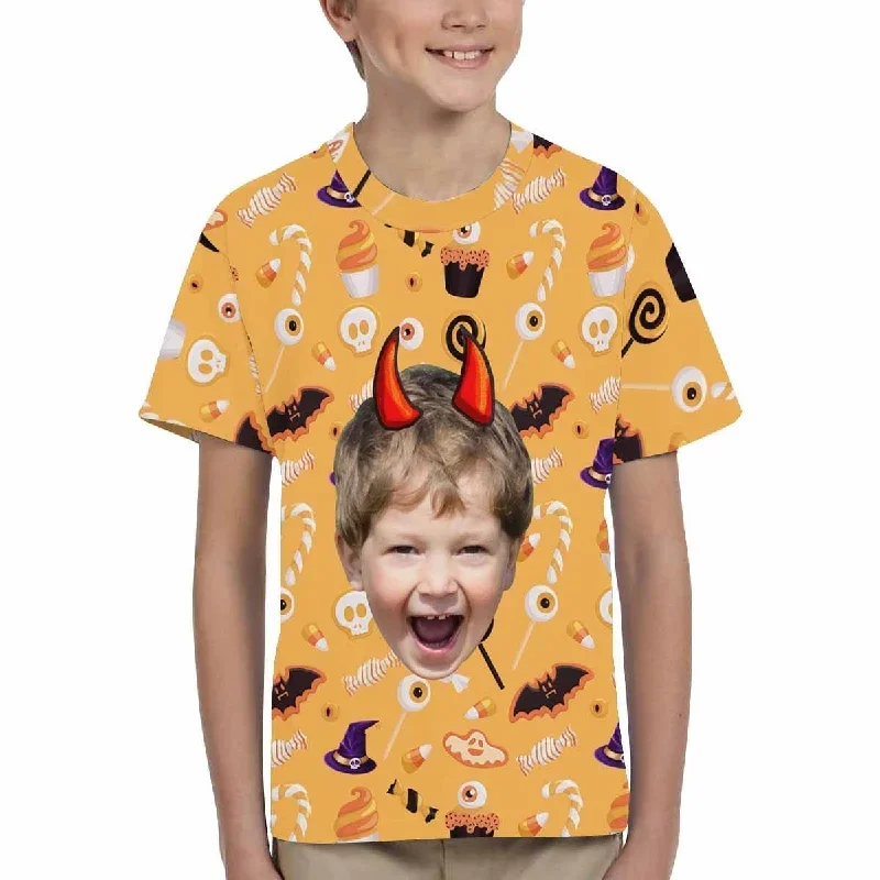 custom-face-ghost-bat-halloween-kids-all-over-print-t-shirt