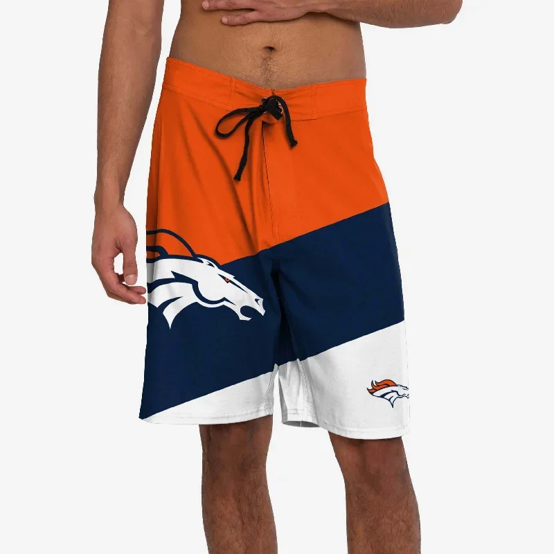 Denver Broncos Color Dive Boardshorts