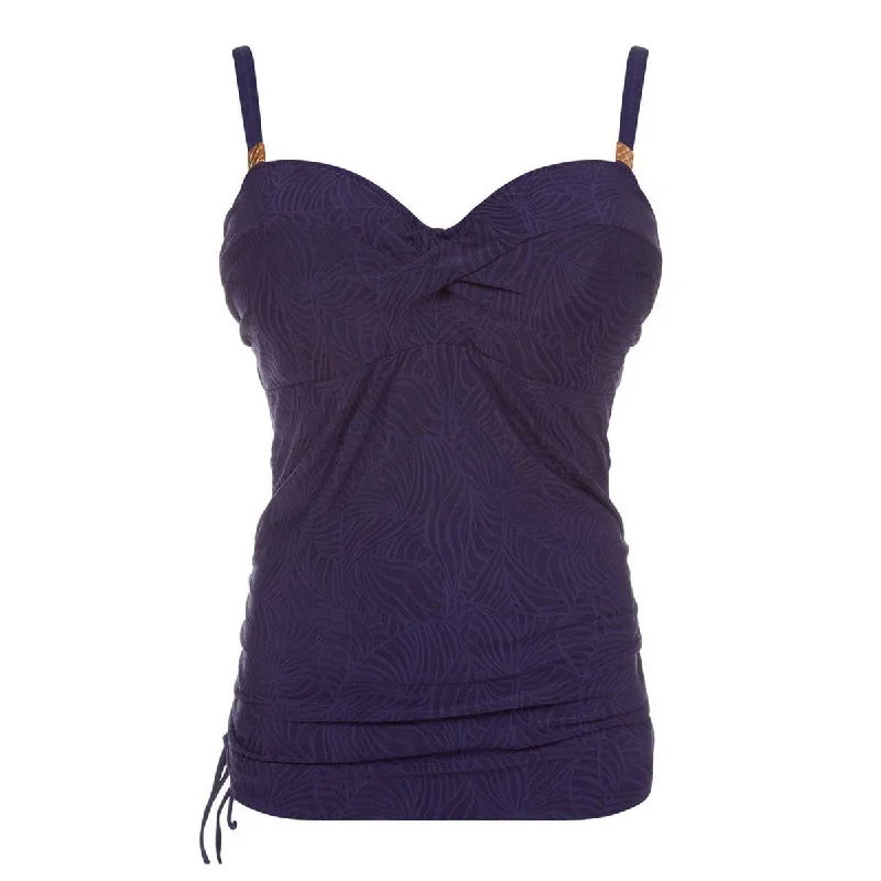 Montreal Indigo Purple Tankini Swim Top - Fantasie Swim