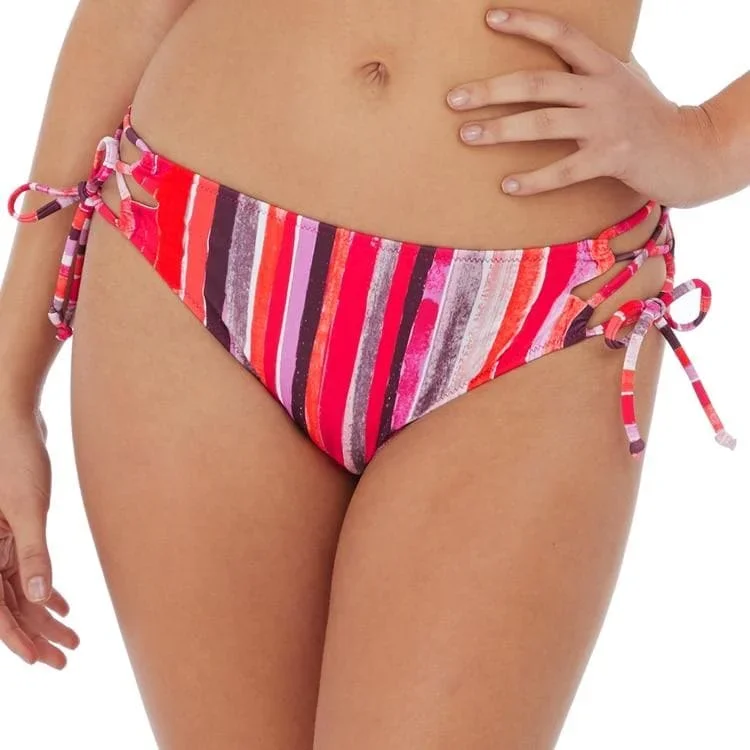 Freya Swim Bali Bay Tie Side Bikini Brief - Summer Multi