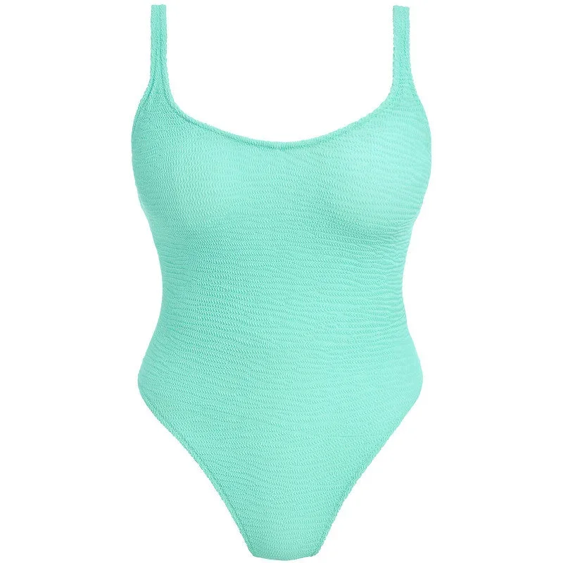 Ibiza Waves One Piece Swimsuit Frozen Blue - Freya Swim