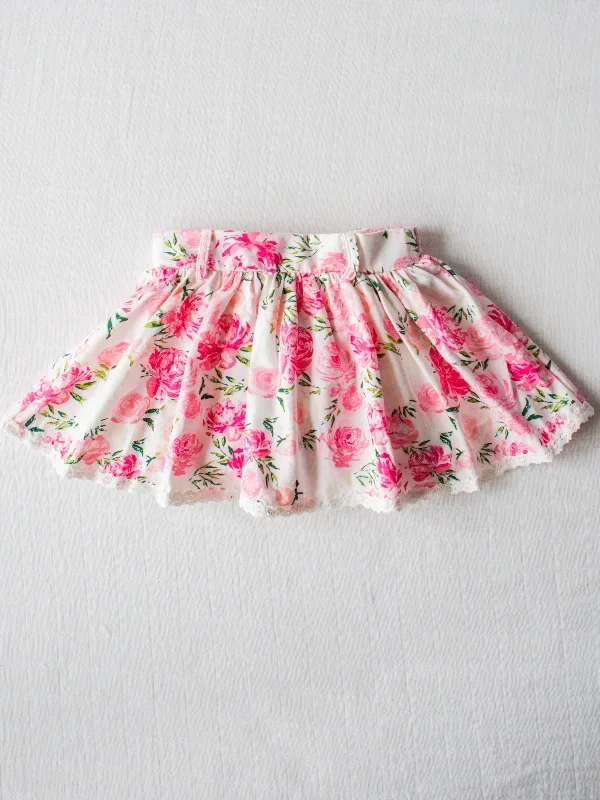 Garden Skort - Wild Roses