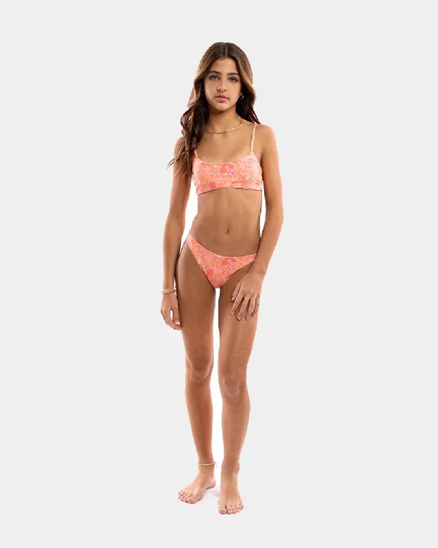 Girls (8-16) Rose Swimsuit Set