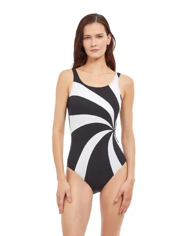 Gottex Timeless Mastectomy High Neck One Piece Swimsuit