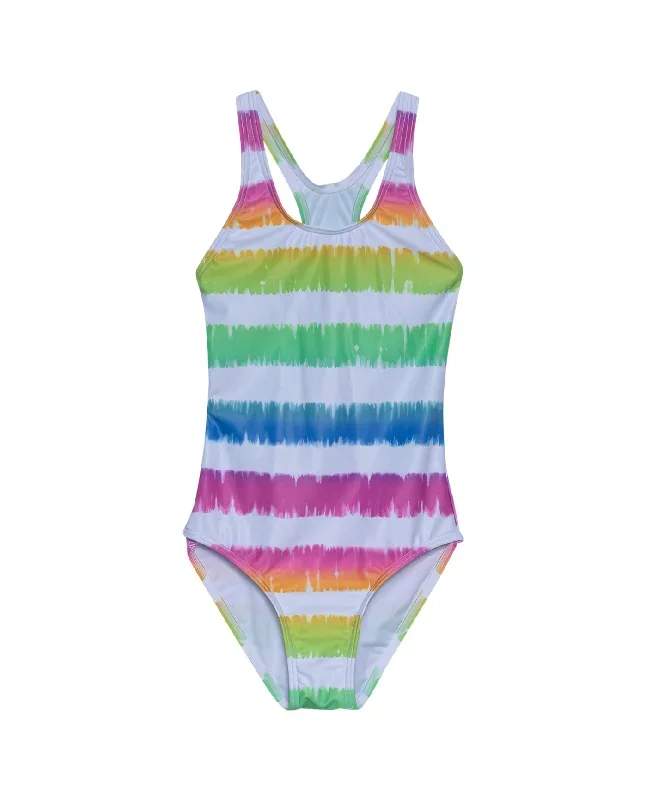 Gottex Kids Rainbow Round Neck One Piece Swimsuit