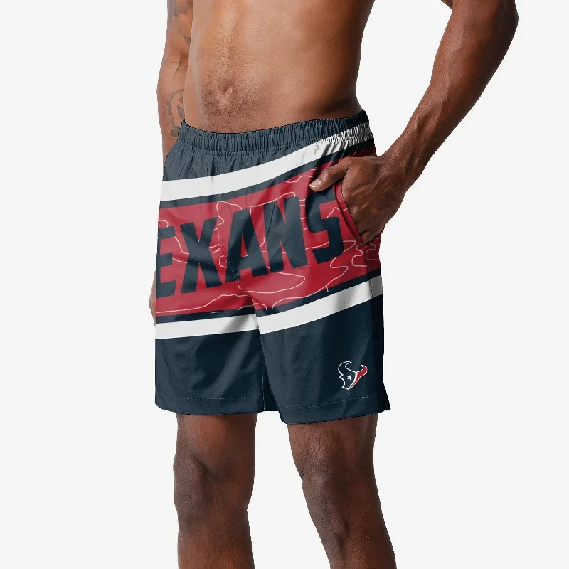 Houston Texans Big Wordmark Swimming Trunks