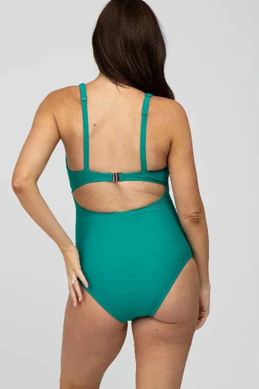 jade-ruched-sides-front-cutout-maternity-one-piece-swimsuit