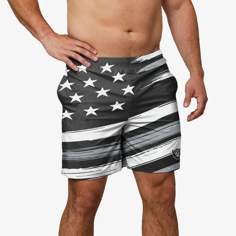 Las Vegas Raiders Americana Swimming Trunks