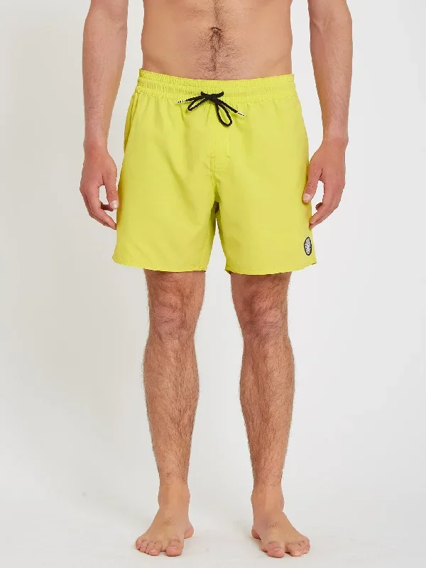 Lido Solid Trunk 16" Boardshort - LIMEADE