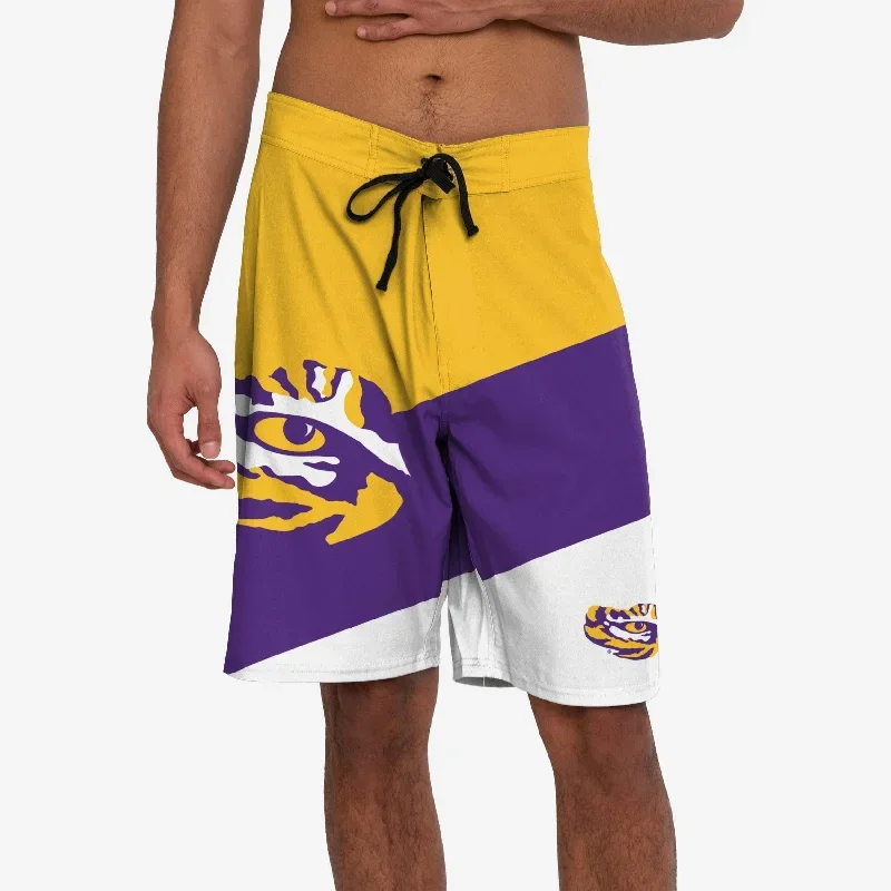 LSU Tigers Color Dive Boardshorts