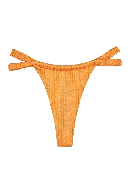 Malta Bottom - Clementine Wide Rib