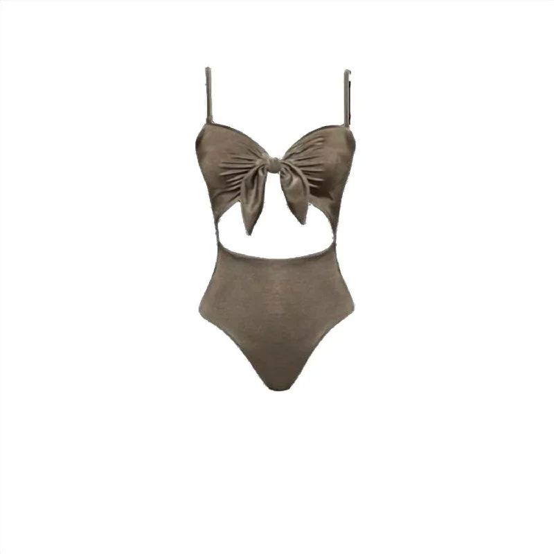 Marama One Piece In Olive