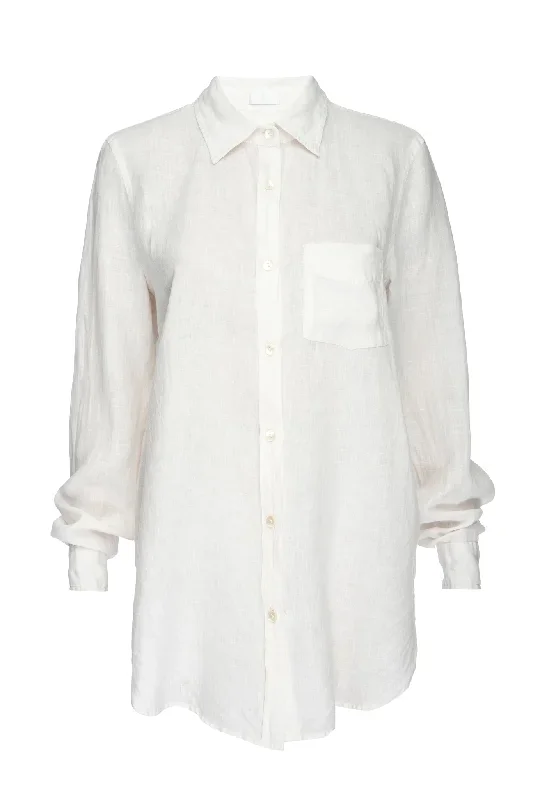 Monaco Linen Shirt - White