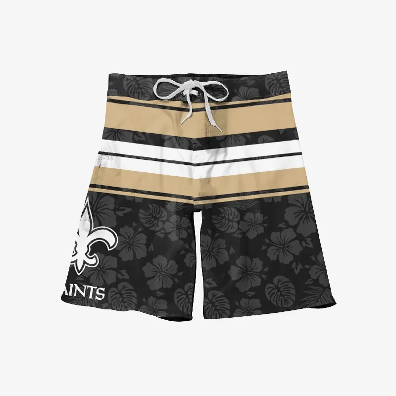 new-orleans-saints-hibiscus-boardwalk-stripe-boardshorts