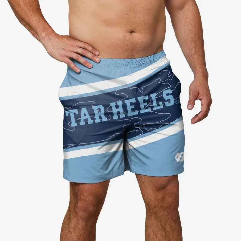 North Carolina Tar Heels Big Wordmark Swimming Trunks