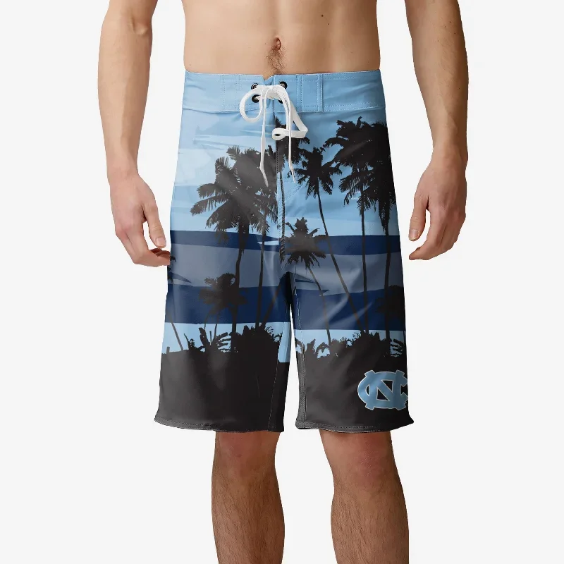 North Carolina Tar Heels Sunset Boardshorts