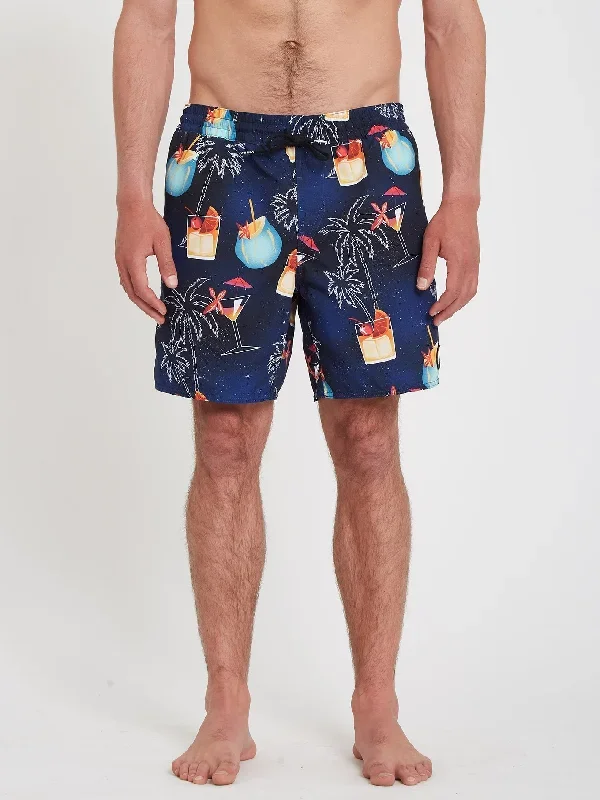 Novelty Trunk 17" Boardshort - BLUEPRINT