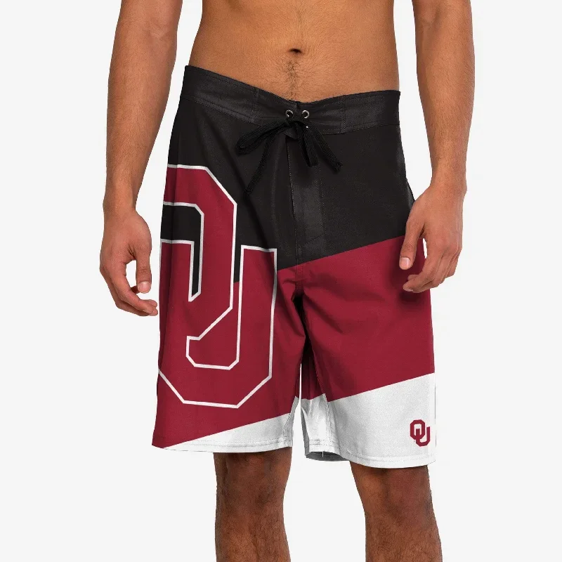 Oklahoma Sooners Color Dive Boardshorts