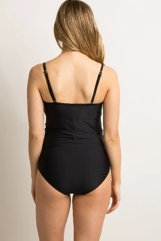 pinkblush-black-mesh-panel-one-piece-maternity-swimsuit