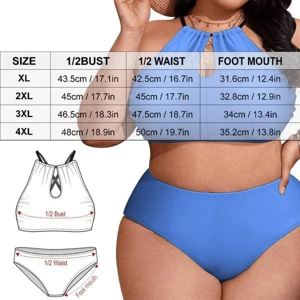 plus-size-halter-bikini-custom-face-name-she-belongs-to-plus-size-swimsuit-high-neck-cutout-high-waisted-bikini-personalized-womens-two-piece-swimsuit-beach-outfits