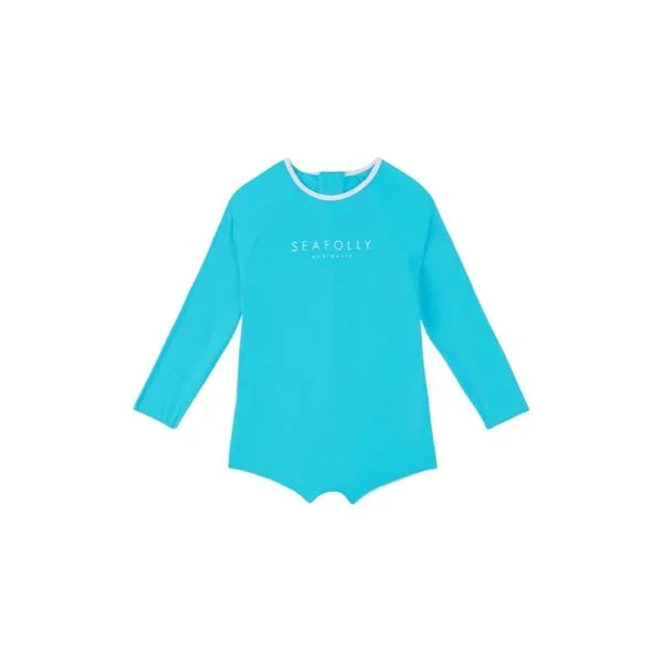 SEAFOLLY - Kidl's Essentials Boyleg Paddlesuit