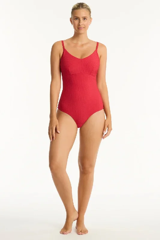 Honeycomb DD/E Bralette One Piece