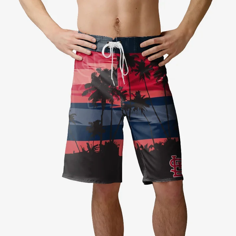 St Louis Cardinals Sunset Boardshorts