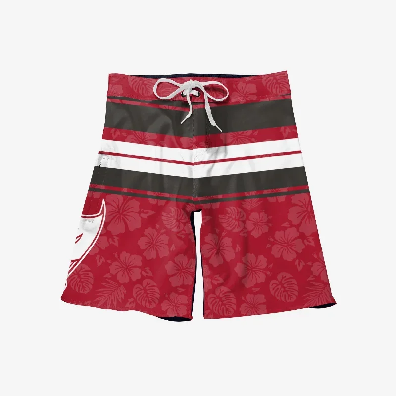 tampa-bay-buccaneers-hibiscus-boardwalk-stripe-boardshorts