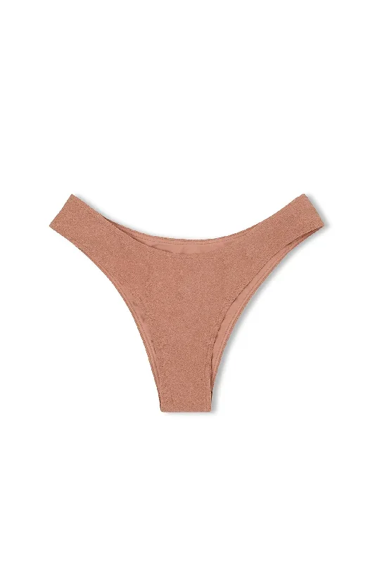 Terracotta Towelling Curve Brief