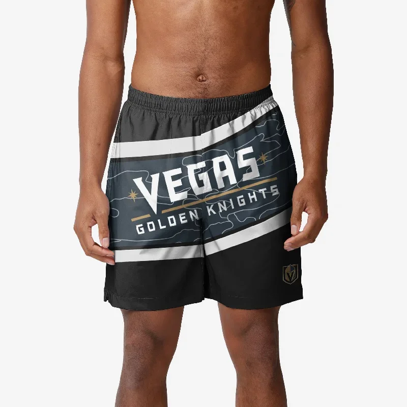 Vegas Golden Knights Big Wordmark Swimming Trunks