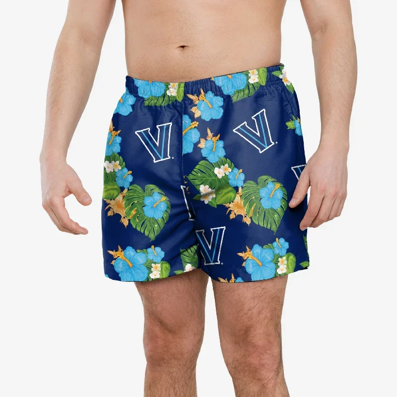 Villanova Wildcats Floral Swimming Trunks