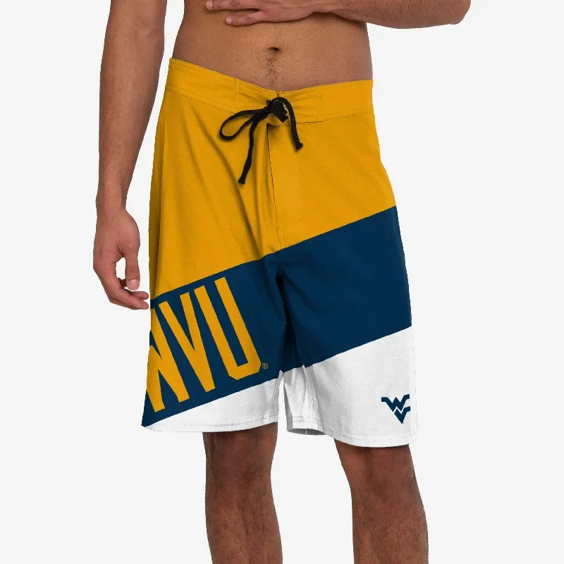 West Virginia Mountaineers Color Dive Boardshorts